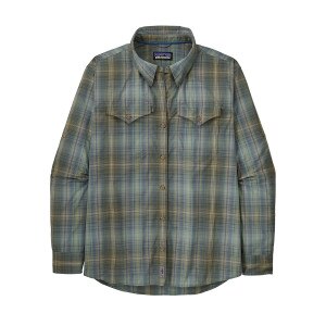 Patagonia Sun Stretch Long Sleeve Shirt Women's in San Miguel Salvia Green